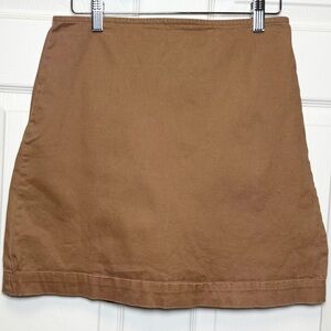 Gianni Bini Brown A-Line Skirt